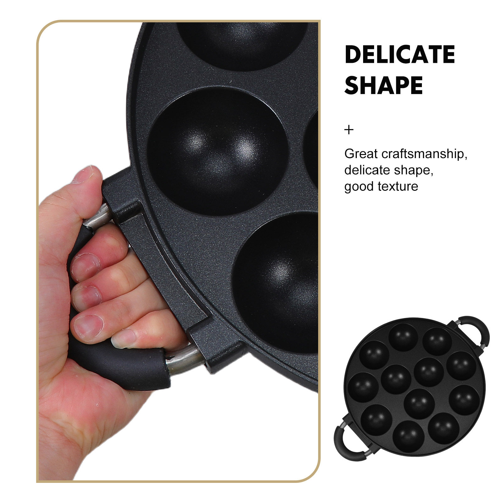 12-Hole Takoyaki Pan Nonstick  - Takoyaki Grill Plate recension och pris