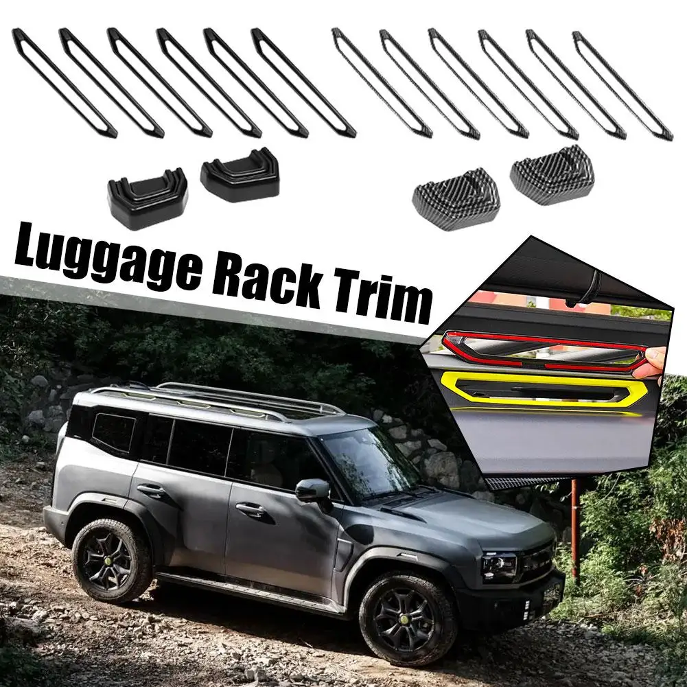 8PCS/Set New Jetour 2023 2024  - Crepe Pan Carbon recension och pris