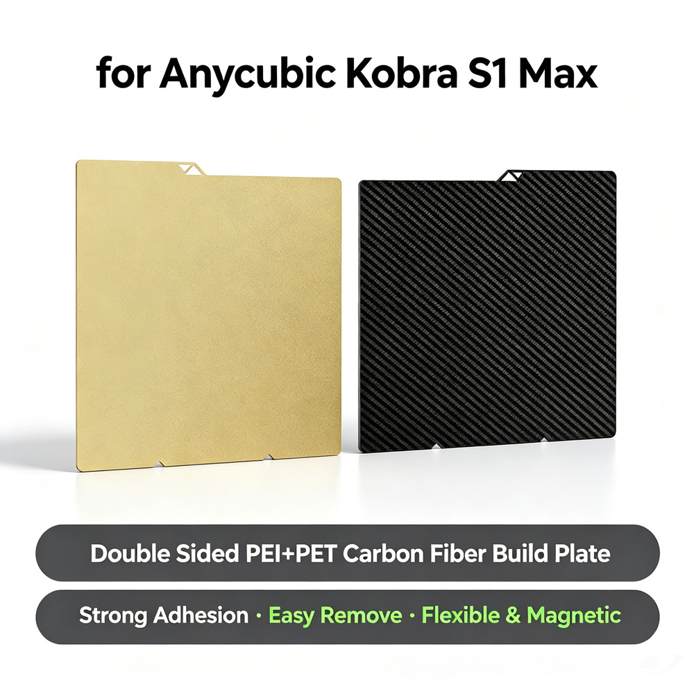 For Anycubic Kobra S1 Max Buil - Crepe Pan Carbon recension och pris